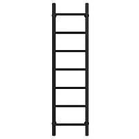 Сушарка для рушників водяна Оріон П7 300х1200 Deffi Чорна (C.OR.120.30.7.B.A)