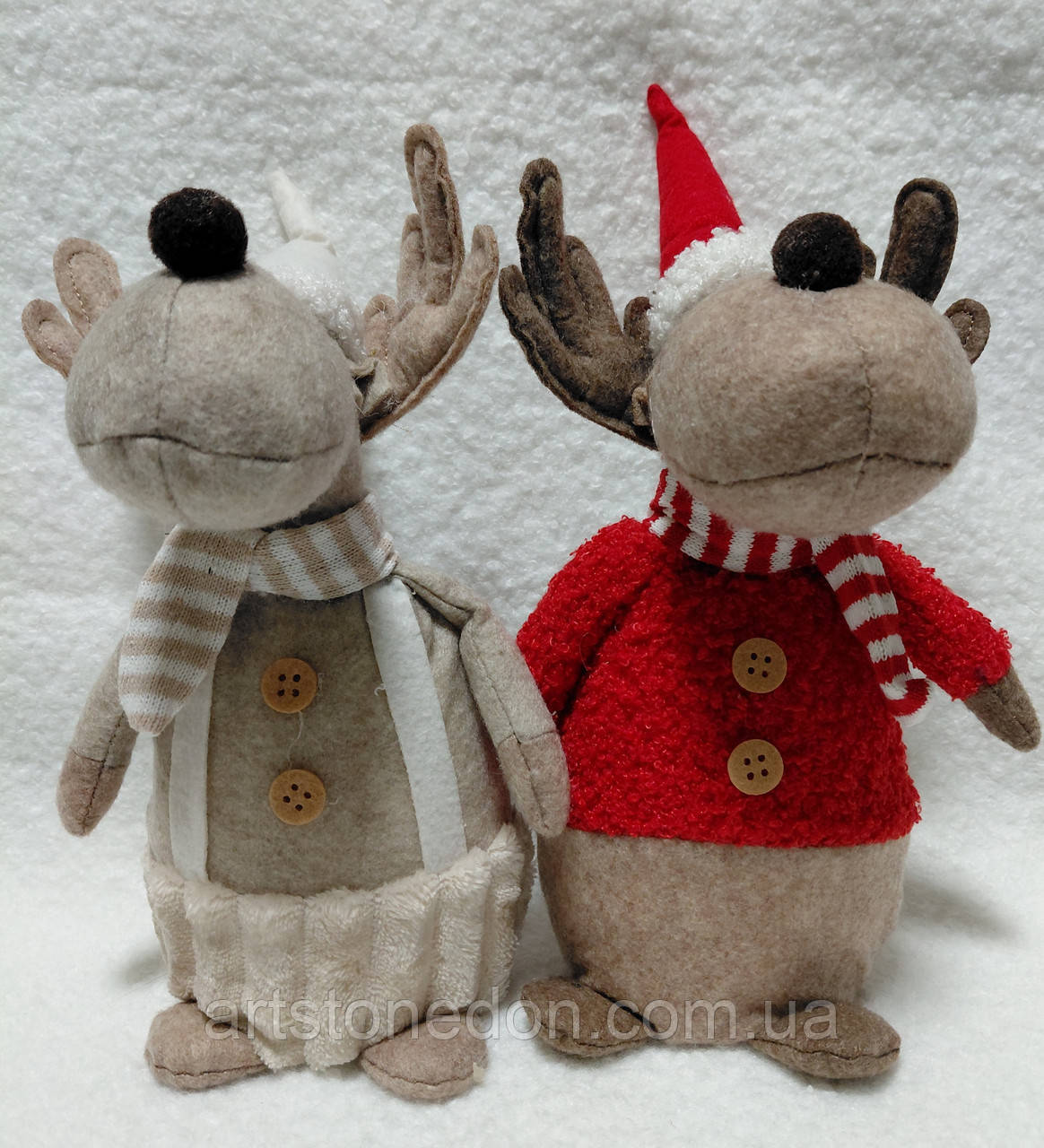 Новорічна прикраса Різдвяний Олень 30 см, фото 1