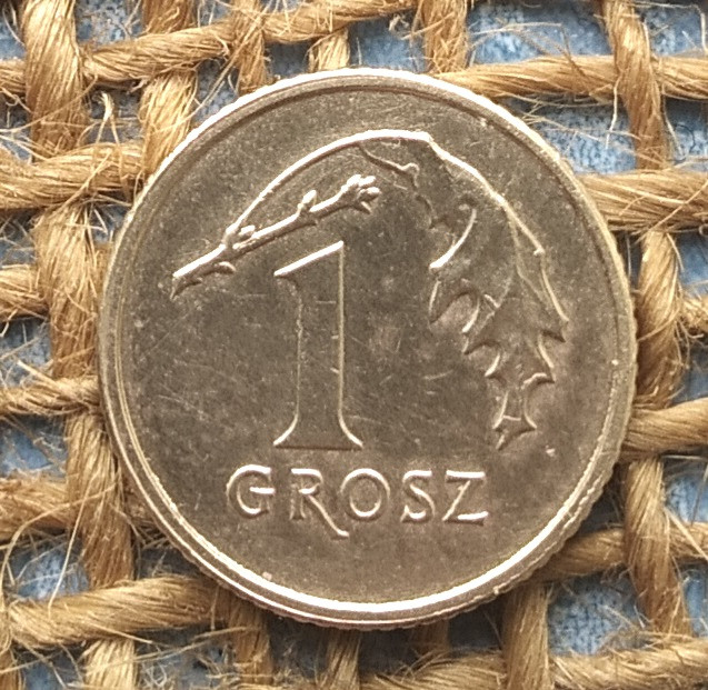 1 грош 2011 року. Польща, фото 1