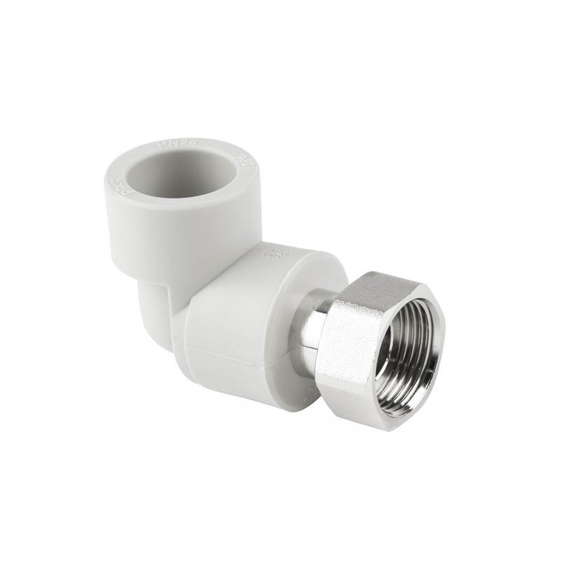 Кутик PPR Thermo Alliance з накидною гайкою 20х1/2" ВР