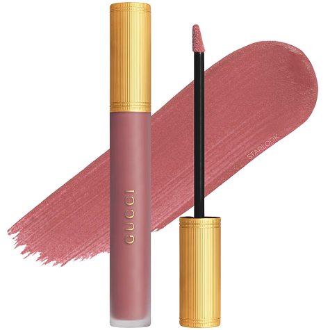 Рідка матова помада Gucci Rouge À Lèvres Matte Liquid Lipstick 114 Grace Cinnamon 6.5 мл