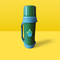 Генератор водневої води 1,2 л "Living water" Водорідна пляшка.Термос іонізатор/колір Green
