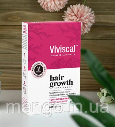 Вітаміни проти випадання Vivical Hair Growth 60 таб. США волосся вітаміни для росту волосся, вітамін для волосся, фото 1