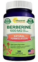 ASquared Nutrition Berberine Берберин 1000 мг, 180 капсул