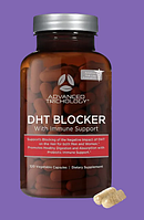 Блокатор ДГТ 120 капс. Для росту волосся Advanced Trichology DHT BLOCKER з підтримкою імунітету (дигідротестотерон)