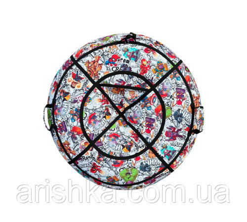 Тюбінг , ватрушка, надувні сані, шайба, таблетка для снігу  на 1,2 м, фото 1