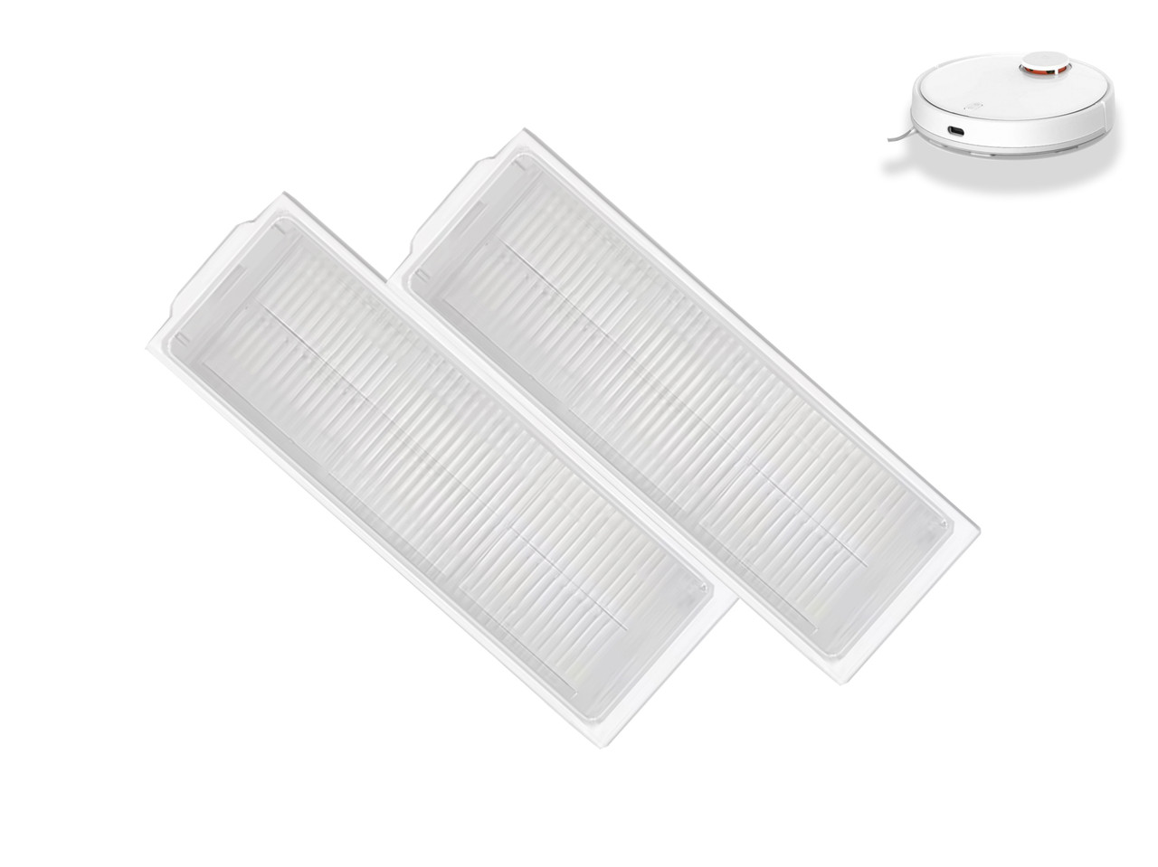 Набір високоякісних сумісних фільтрів 2 шт. для робота-пилососа Xiaomi Mi Robot Vacuum-Mop Pro STYTJ02YM, фото 1