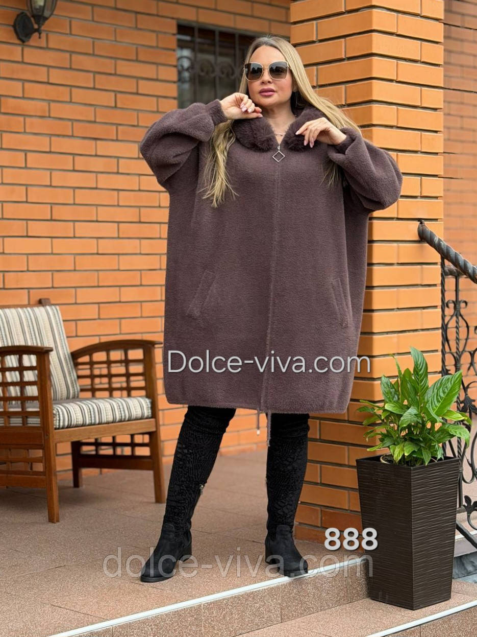 Стильне пальто Розміри 62-72, фото 1