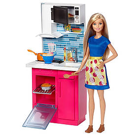 Ігровий набір Барбі Приготування спагеті/Barbie and Kitchen Playset