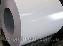 Оцинкованный лист РАЛ 9003 толщиной 0,3 мм глянец., фото 1