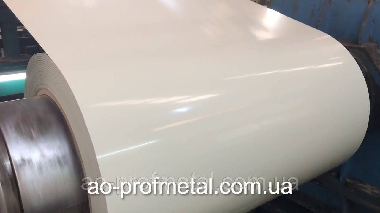 Листы оцинкованные с рулона белого цвета 0,3 мм., фото 1