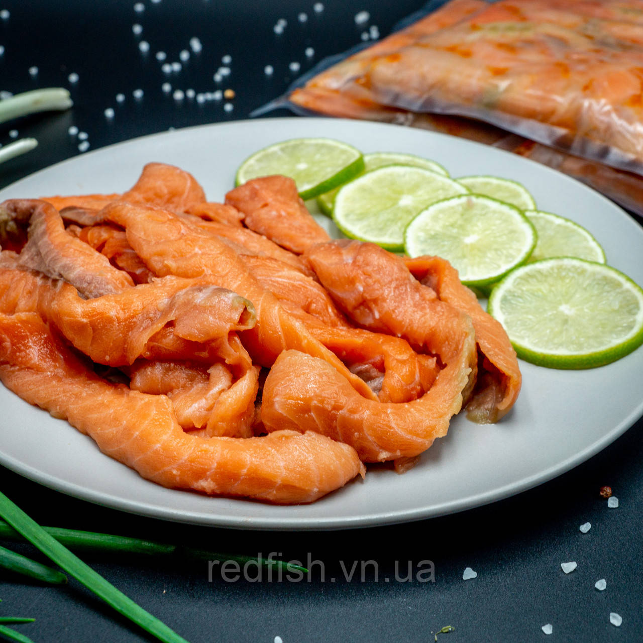 Спинки лосося с/с крупні 250г, фото 1