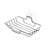 Мильниця підвісна самоклеюча нержавіюча сталь 14*9 см