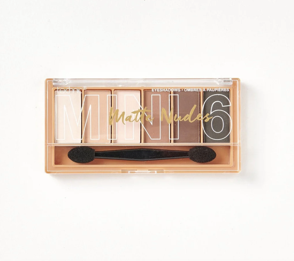 TECHNIC тіні для повік 6's Matte Nudes 7.2г, фото 1