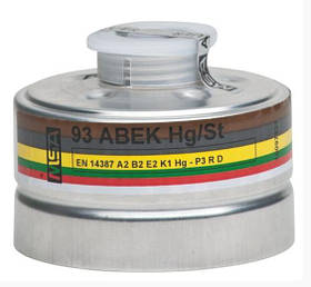 Фильтр для протигаза комбінований MSA A2B2E2K2HgP3D аміак та ртуть