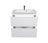 Тумба Акцент підлогова 60 см з умивальником Альфа, фото 2