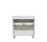 Тумба Акцент підлогова 60 см з умивальником Альфа, фото 4