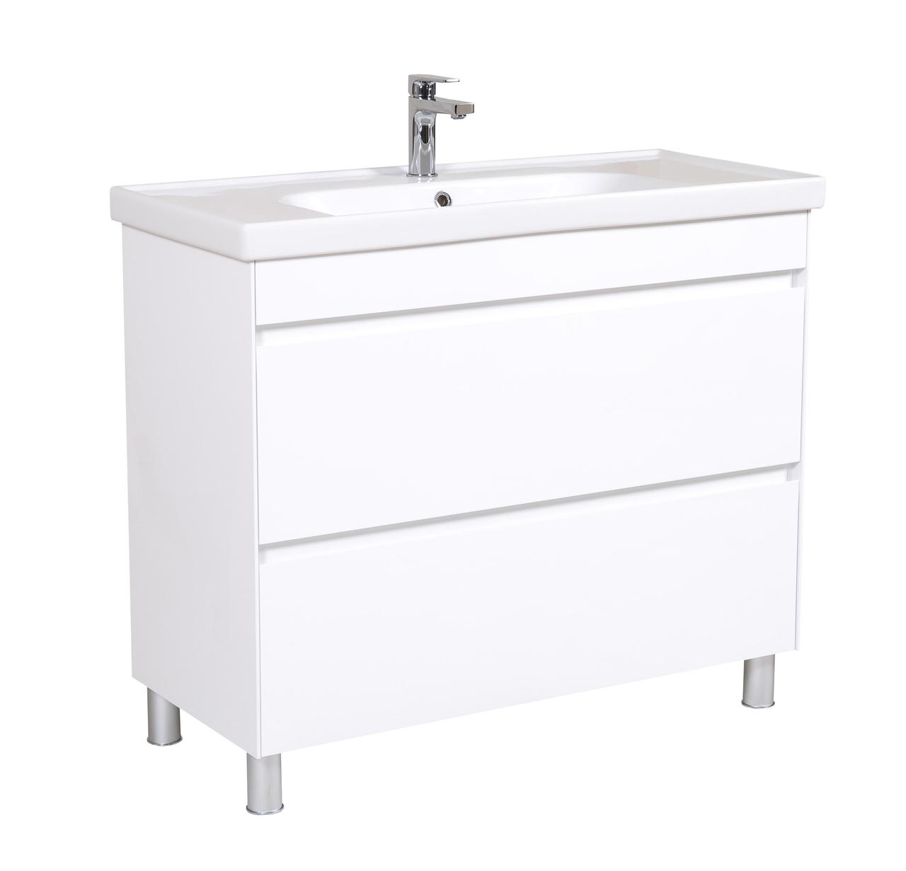 Тумба Валенсія 100 см з умивальником Frame, фото 1