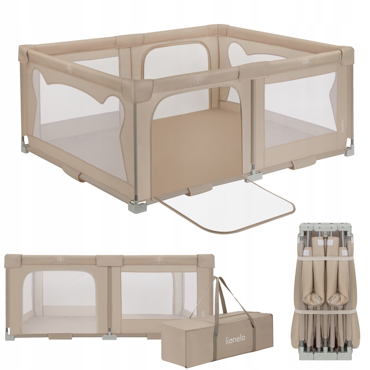 Манеж Lionelo FLORENCE EASY FOLD BEIGE SAND, фото 1