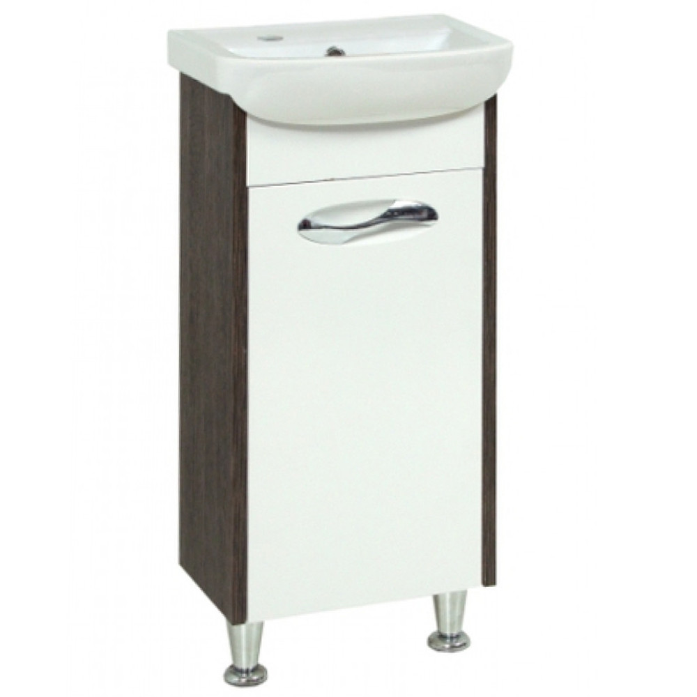 Тумба підлогова "Сіріус 40" з умивальником "Артеко 40", (вінтаж/орфео) для ванної кімнати, фото 1