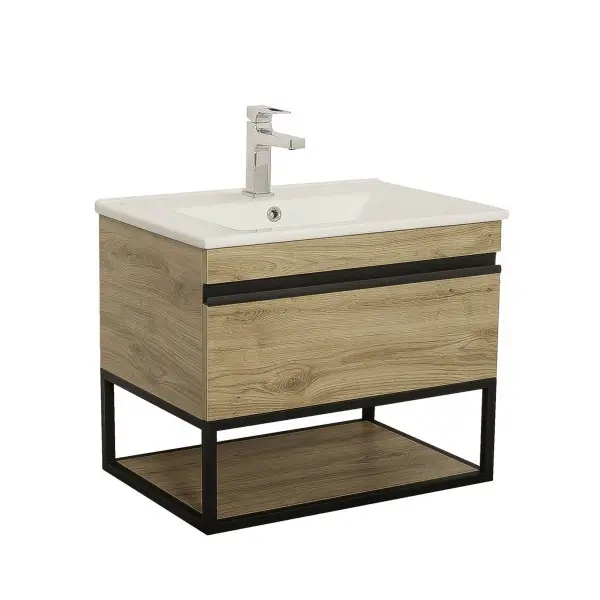 Тумба Лофт Айрон консольна севілья 75 см з умивальником Arte, фото 1