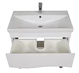 Тумба Альфа підлогова 80 см з умивальником Еліт, фото 4