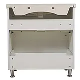 Тумба Альфа підлогова 80 см з умивальником Еліт, фото 5