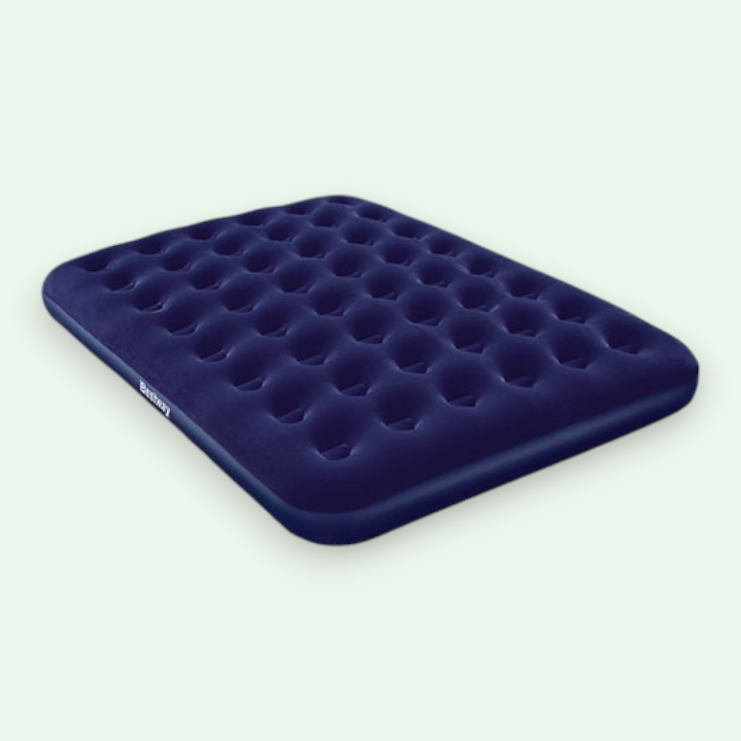 Матрац велюровий надувний Bestway 67003, двоспальний, фото 1
