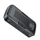 Бустер + насос для авто HOCO QS2 Land portable smart air Pump emergency with start-up power bank 800A (8000mAh) чорний, фото 4