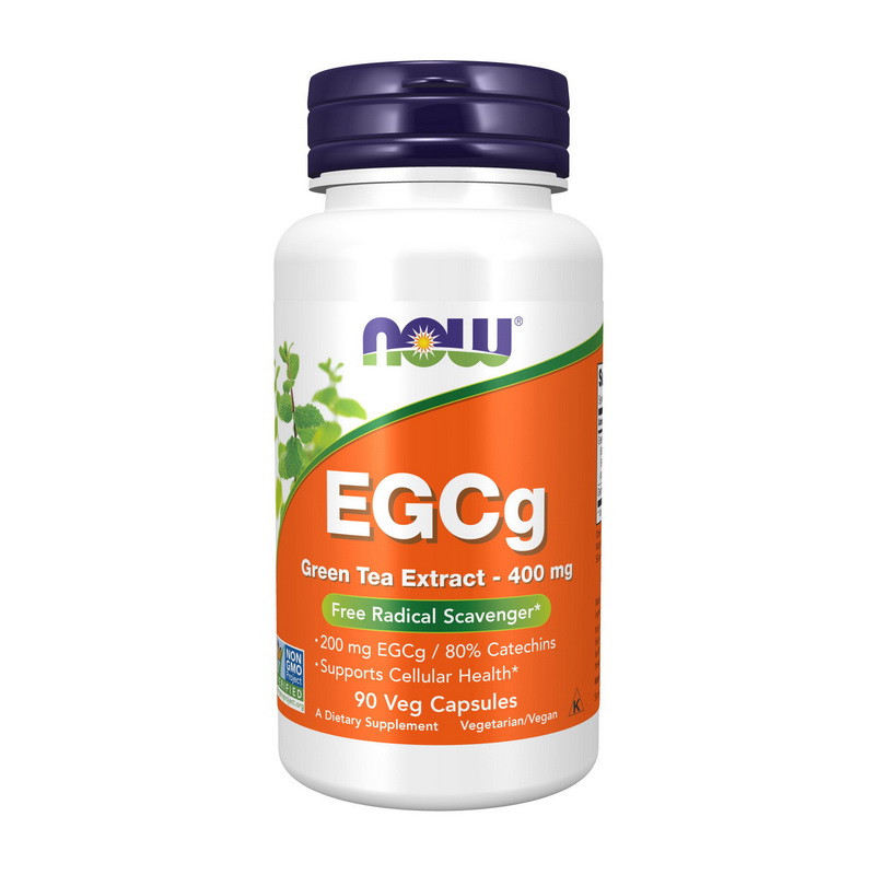 Now Foods EGCg Green Tea Extract 400 mg 90 veg caps
