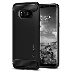 Чохол Spigen для Samsung Galaxy S8 Plus Rugged Armor, Black (571CS21661)
