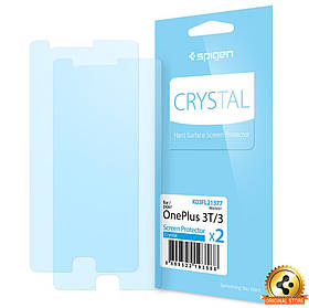 Захисна плівка Spigen для One Plus 3T/3 + клейка в подарунок