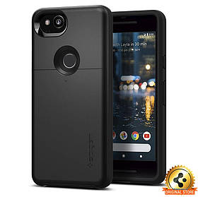 Чохол Spigen для Google Pixel 2 Slim Armor CS, Black