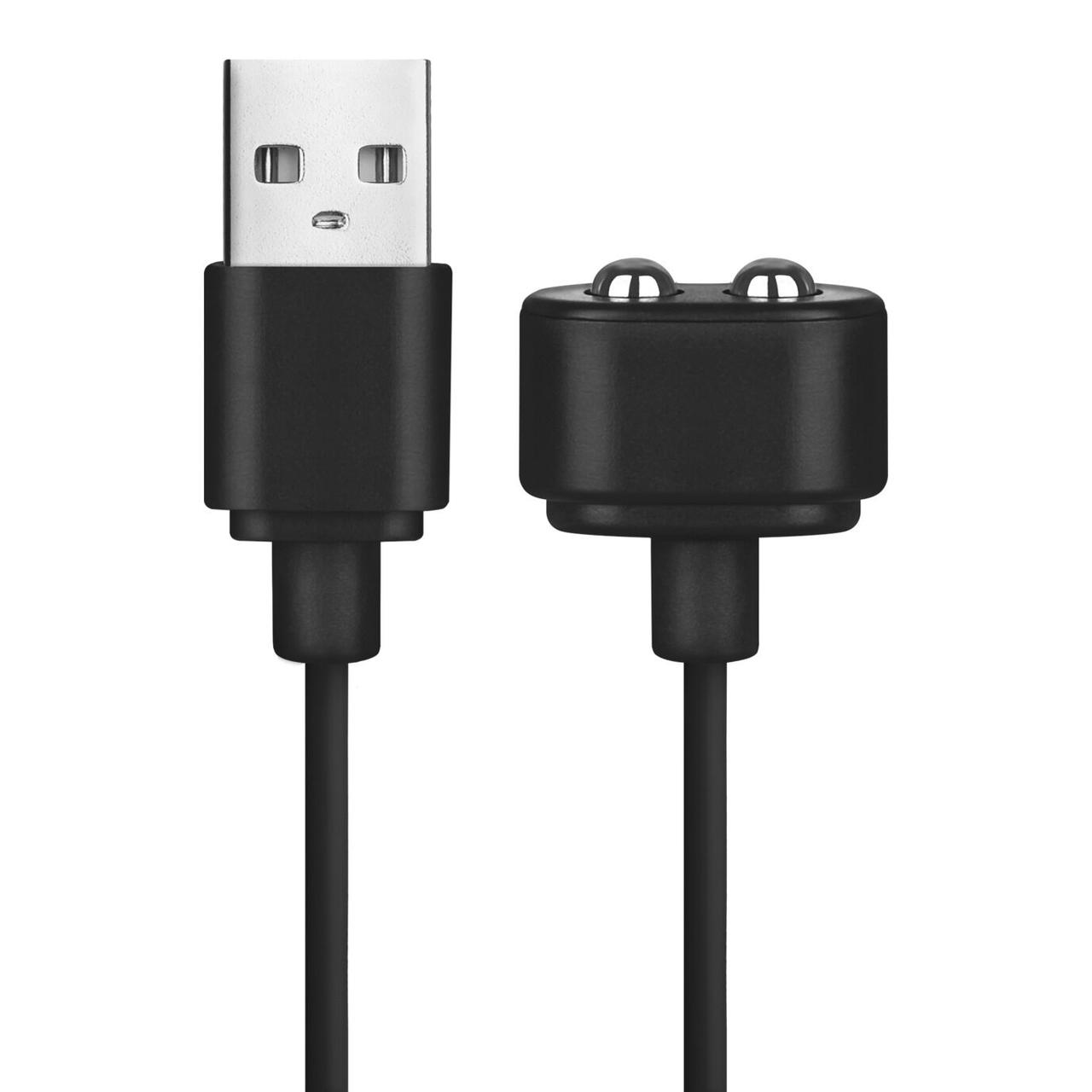 Зарядка для інтимних іграшок Satisfyer USB charging cable Black, фото 1