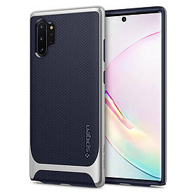 Чехол Spigen для Samsung Note 10 Plus / 10 Plus 5G Plus Neo Hybrid, Arctic Silver (627CS27341)