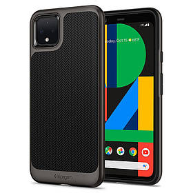 Чохол Spigen для Google Pixel 4 — Neo Hybrid, Gunmetal (F26CS27573)