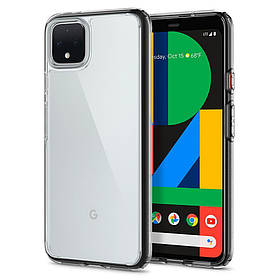 Чохол Spigen для Google Pixel 4 — Ultra Hybrid, Crystal Clear (F26CS27570)
