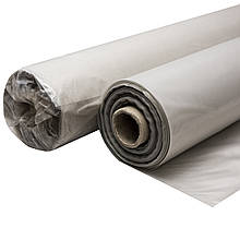 Плівка 100 мкм 3м*100м щільна будівельна сіра поліетиленова плівка