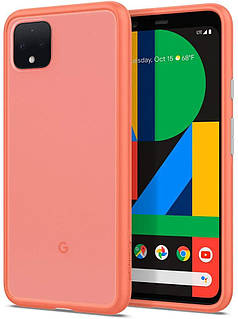 Чехол Spigen для Google Pixel 4 Color Brick - Coral, Ciel by CYRILL (ACS00450)
