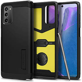 Чохол Spigen для Samsung Galaxy Note 20 — Tough Armor XP Black (ACS01422)