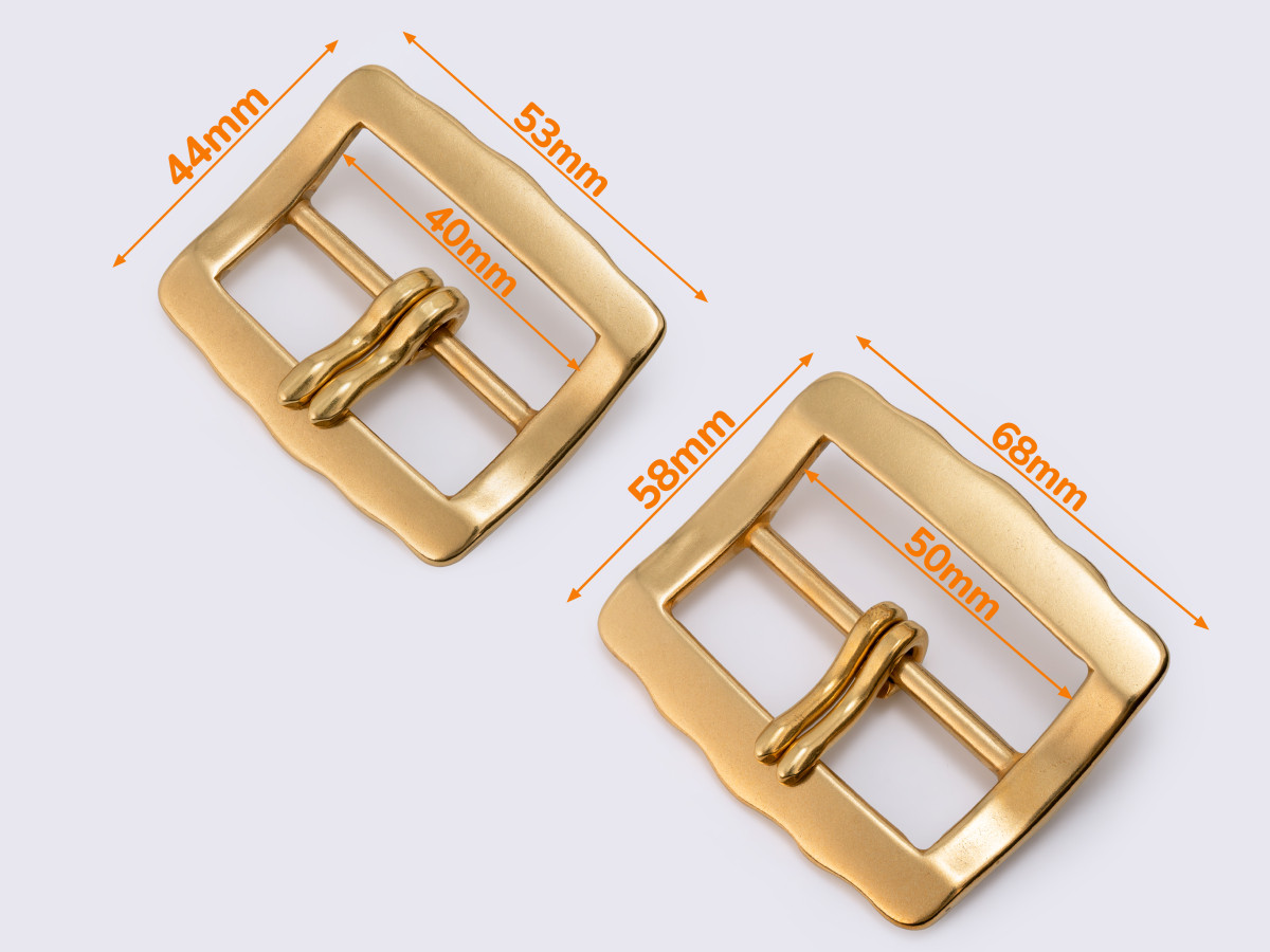 Пряжка для ременя латунна 50-А596, фото 1