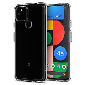 Чохол Spigen для Google Pixel 4a (5G) — Ultra Hybrid, Crystal Clear (ACS01881)
