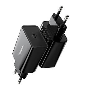 Мережевий ЗП Baseus Speed Mini Quick Charger 1C 20 W EU, Black (CCFS-SN01)