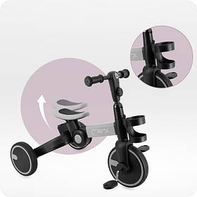 Біговел-велосипед 3 в 1 MoMi FILO Gray