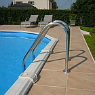 Сходи Emaux STANDARD NSL315-SR (3 сходинки), AISI-316, фото 3