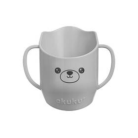 Похила чашка для навчання пити, Сіра Akuku A0695
