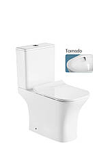 Унітаз Henk TRN HL 65X34X77 білий ( А0059552 )