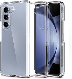 Чохол Spigen для Samsung Galaxy Z Fold 5 - Ultra Hybrid, Crystal Clear (ACS06221)