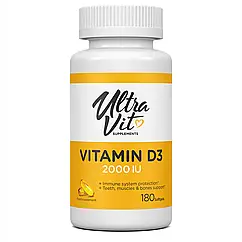 Vitamin D3 2000 IU - 180 softgels