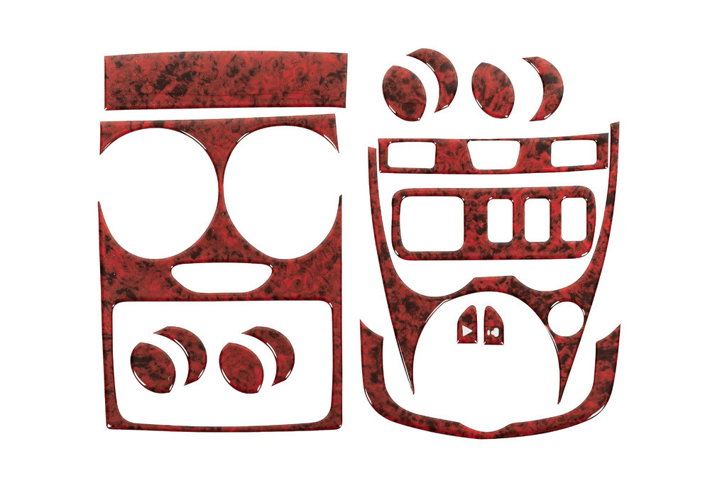 Накладки на панель (2013-2018) Дерево для Renault Duster рр, фото 1